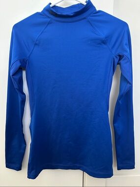 Under Armour Women's Royal Blue Long-Sleeve Performance Top